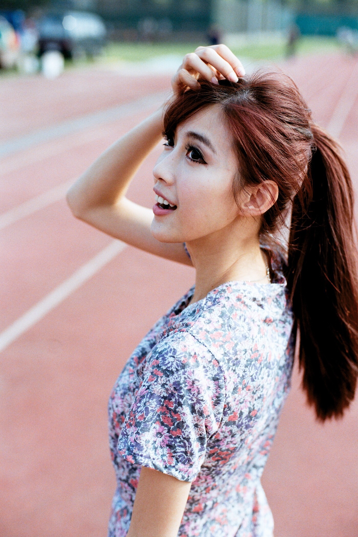 台湾清纯美女 Kila 晶晶 台大校园 底片机篇